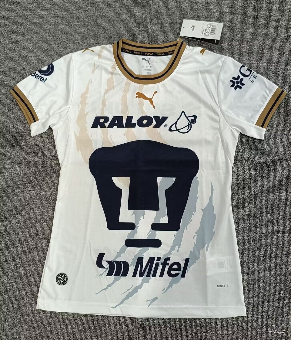 AAA Quality Pumas UNAM Woman 26/27 Away White Jersey